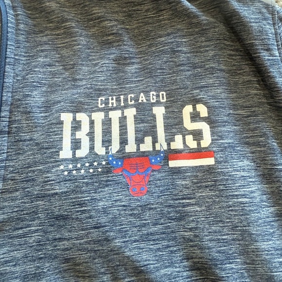 Men’s 2XL Fanatics brand quarter zip Chicago Bulls soft and lightweight - Picture 3 of 5
